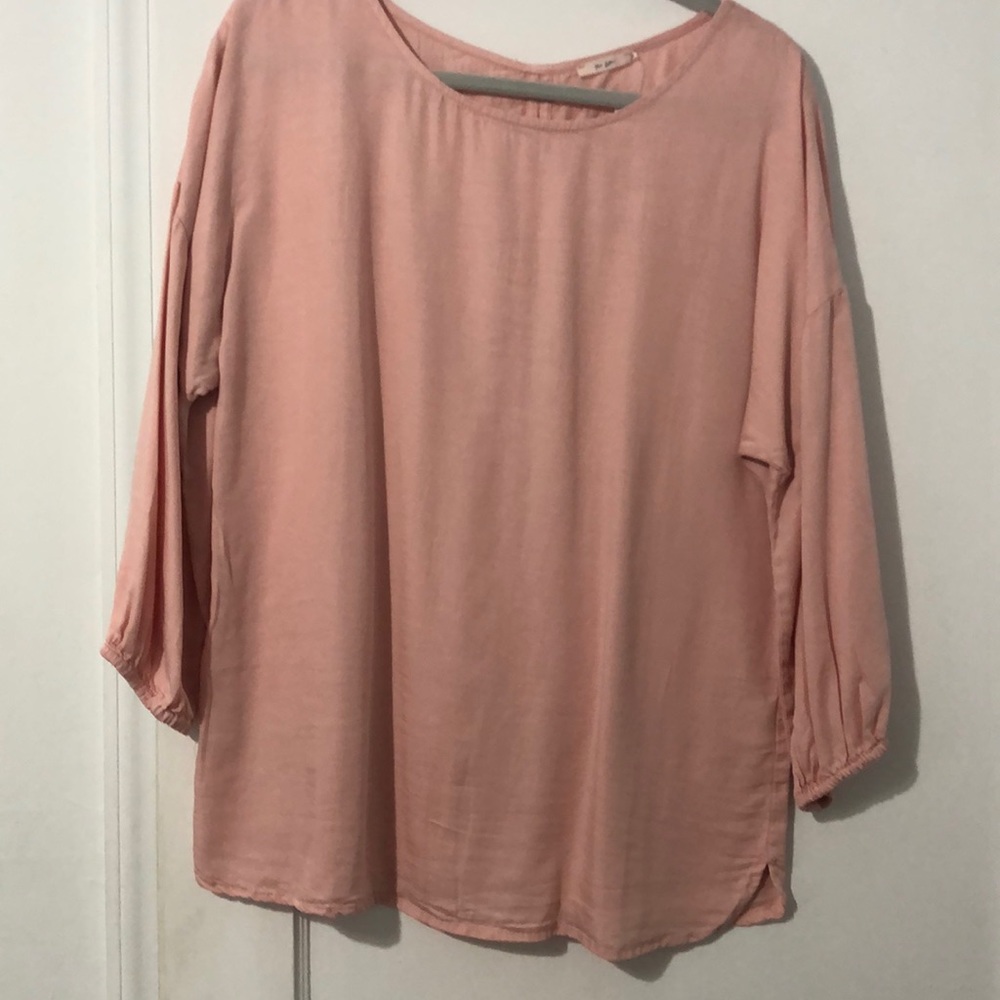Blush blouse